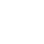 Icon of a half-gear and half-circuit pattern, in white on a black background
